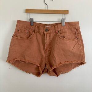 Billabong Tan Denim Shorts